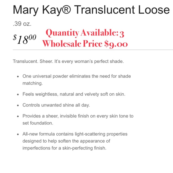 Mary Kay Translucent Loose Powder - Picture 2 of 2